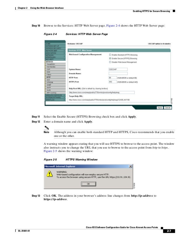 Cisco ios software configuration guide for cisco access point…