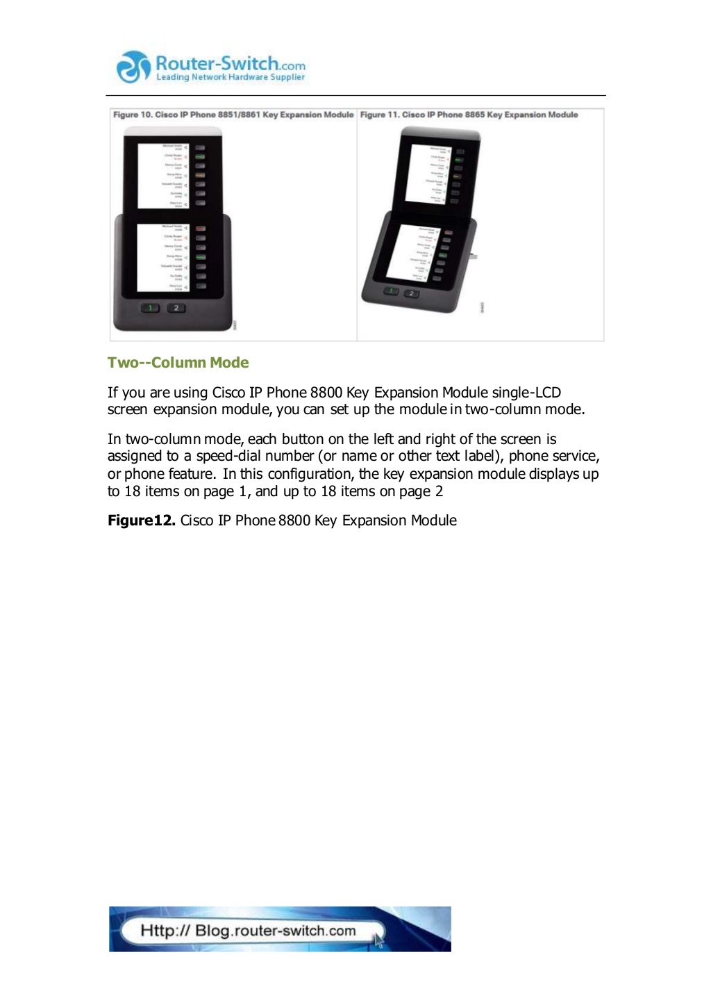 Cisco ip phone key expansion module setup