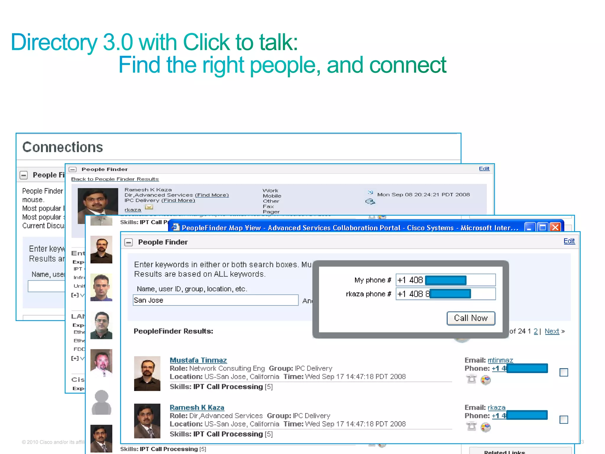 © 2010 Cisco and/or its affiliates. All rights reserved.   Cisco Confidential   23
 