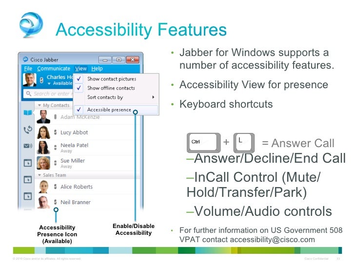 Cisco jabber presentation
