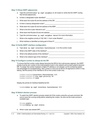 Cisco labs practical4 | PDF