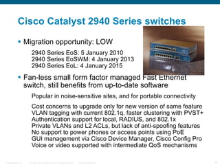 Cisco Product Migration options | PPT