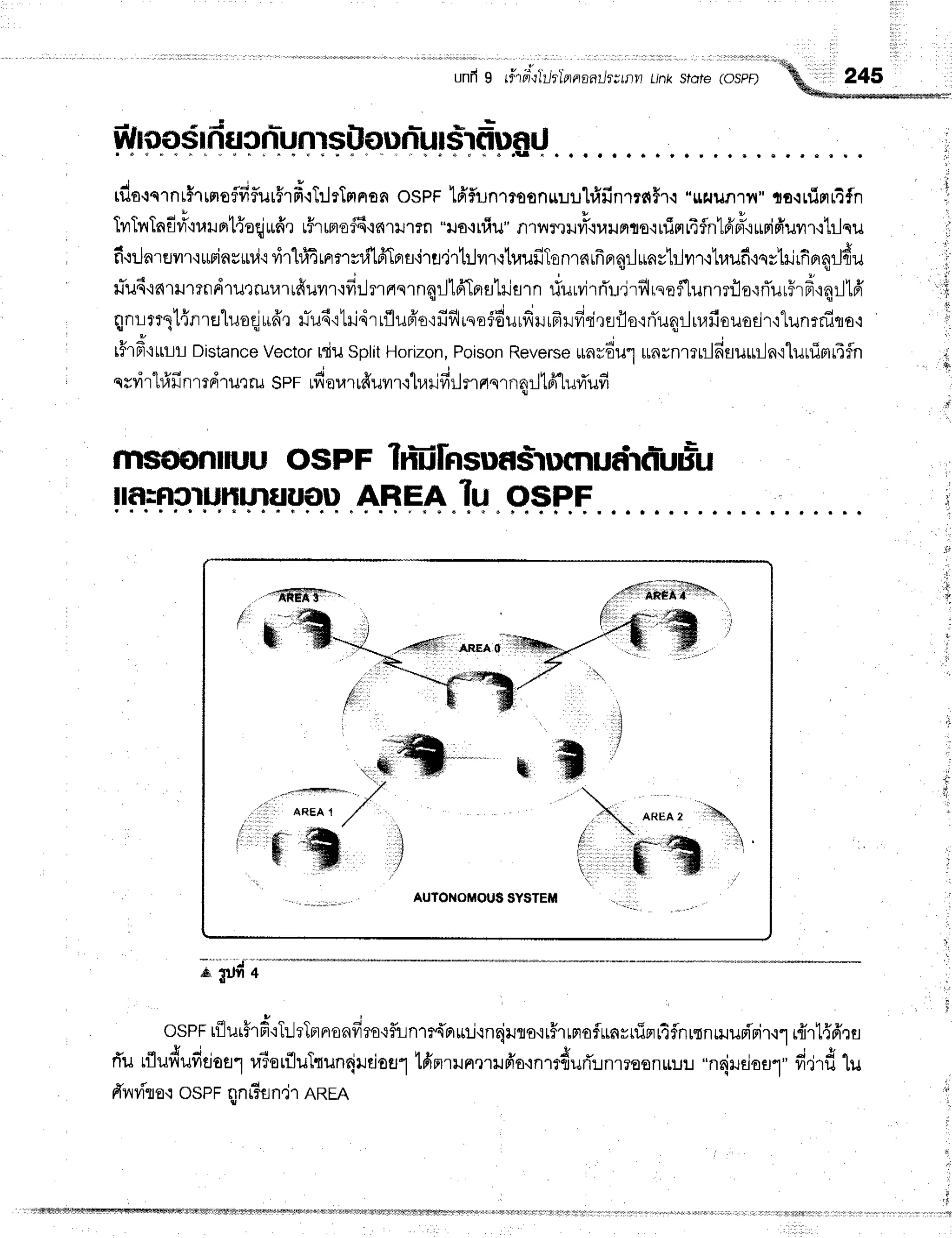 unfig rf,rhj.rlil
tlnnaatlxtnn rinksrore(ospD k 245
rds.rqrnr$tmoflfrflur5rd.rT:lrTnnan
ospr tfi'f,unT
roonruillfifrnrreq$r.r
"uilun'nl"tr.rLlirlrifn
c + + d " * n t u | t u s d
IvrTnInf,ri"ilxrrnl{aqjufrr
u#rmof6,rfirilmn
"ilo,lr1iu"
nrvrr,rilil*'.iurnto'ruirt14fln16'pr-rurifruvrr,rhlqu
fi.lllnruilr'irrinv*r;i'nirhfi4rnmrrilfrIprs'ira'jrt:Jvn{tuufiTonrnufrnr4rJunrtrlvrr:luuf
iqrhirfiorqrJdu
nTu6.inrilmndru'lruurrffur.od,..lr.^u.nnrjtfrTprstriern
{urvi1fl!,jrflrsafl[unmflo'iflurflrF'inillff
l , l ? q I v u 4 ! t , 6 * r
t o * ,
I d , 6 :
qaLrt1l{fl1u'[uoqjud'r
HuqtLruqrtflufro':ruilrsafEurfirurFrfrqi,rrfla'rrTuqrJuafiouodr'rtunri
r$rdqrrr-Ll
Distance
vector
niusptitHorizon,
Poison
Reverse
u^rdut runsnrrirldsurrr-ln'ilurfimr4fln
qsyi
rhfifinmdrur ru spr niarar
rfruvrr{luilfi
iln nsrnniltffluflufi
m$ooniluu O$PF lnTfnsua$rumudrtTuu=u
IIF.EF_rpLr{rTuErTf
pP"A.B
FA OSPF
:
I
1:
u
Iu
*ffiiryl*l"
/ g-"''
' '"rrlruffitt
"^-*,
/
r$-w )
AUTONOMOUS
SYSTEM
mpdr
osprr{lurFr#*Tr-JrTprnonfiro{firn1t{nrnjtnejrurorrFrrrrofunynirr14flnrrnnrusfl'ri
L{11{6'rfl
nun1ud'ufiuou1
ll6arfluTtun{rdou1
tfimrlnmufr'o.rnrrduri':rnmoonLru:r
"n{rudou1';
fi1.frlu
nTvrviro{
oserqnriun,jr
RRrR
 