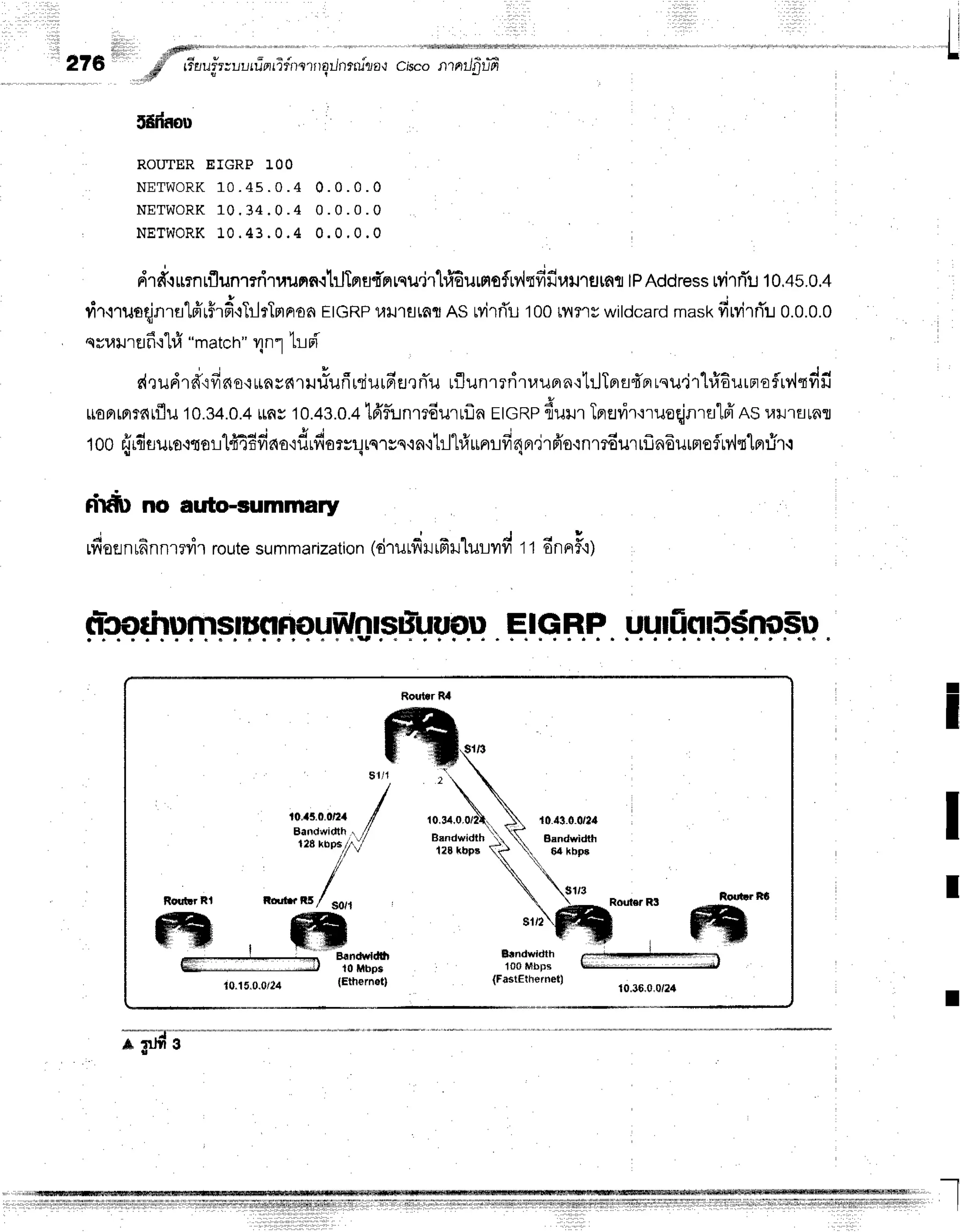 I
1, ,ffi*"
276 tiaufrruutfrnfidrro'trrglnrru"rra,t
. r$r
Criconrnril$lr?
56fraou
ROIJTERETGRP 1OO
N E T W O R K
1 0 . 4 s . 0 . 4 0 . 0 . 0 . 0
N E T W O R K
1 0 . 3 4 . 0 . 4 0 . 0 . 0 . 0
N E T W O R K
1 0 . 4 3 . 0 . 4 0 . 0 . 0 . 0
drd.rurnrflunmritaunn.rlrjTflfltnrsu.ir'[#AurmsfMtfifiuil''ru[fifl
tPAddress
M'rrTu
to.+s.0.+
" t t A o , o
rir'lruoqjnralffr5r6.{TilrTrrnoa
ETGRP
1.{xJ'rflrflr
RsMrrTr100rTT'rH
witdcard
mast<
fiMrrTr.r
0.0.0.0
qrrailrflfi'r'l#
"match"
r1n1
tui'
s{,rudrd'ifino.iuayc{'rilrluflrriurfiu,rniil
uflunrrrirrauBrn'rtrJTBrfl{nrsu'j11#6urF€flrdfrdfi
$oamrdrflxl
10.34.0.4
ras 10.43.0.4
lfrfunre6u'rrfln
EtcRp
duurTprevir'iruoqjnrulff
ASurJ'rtrrflfl
100{rduuro.rrorl'lffif;fida'rdrdorrqrnrsq{n'ihl"l#unrrfi4nr4rfr'e{nmdulrflnEurrreflMtlprrir.i
r . L
fllflt no atfto€ummaly
r"doen
rfi
nn.erirroute
summarization
(drurfi
Hrfi
rululrd tt 6nert'i)
EIGRP uurfinE$no$u
I
I
I
I
T
Rouitr Rtl
Rouiar
ffi
10.1
5^0.0/24 10.36.0.0t?4
; a'#-;
lrltilrrlrifllrfrr:tltlflfrl lfllilJNlllr
l:r
l:1
lirIlsllllllli 1r
Ilr, I
 