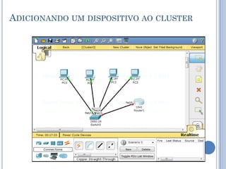 ADICIONANDO UM DISPOSITIVO AO CLUSTER
 