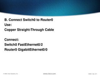 Step-by-Step Guide to Connecting Routers via Switches in Cisco Packet ...