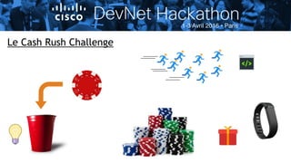 53© 2015 Cisco and/or its affiliates. All rights reserved. Cisco Confidential
Le Cash Rush Challenge
 