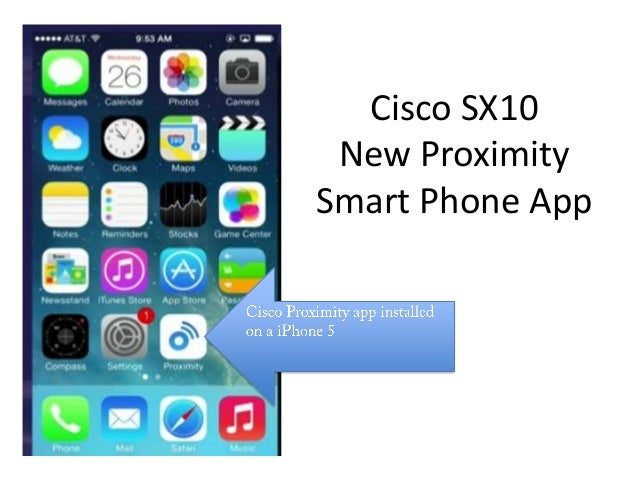Cisco Proximity App