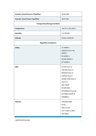 Cisco router 1941 series datasheet | PDF