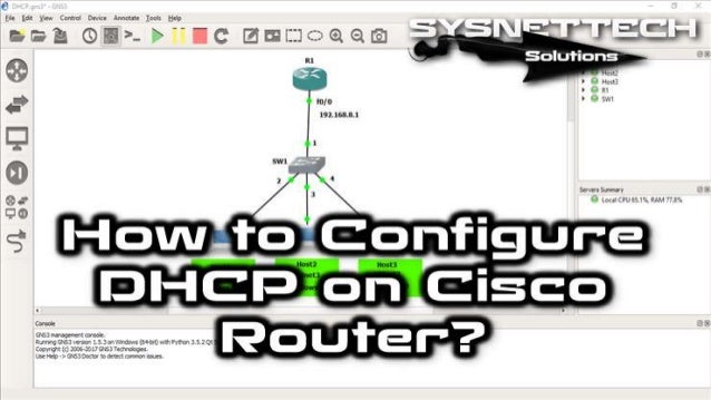 Cisco router and switch dhcp server configuration cisco dhcp