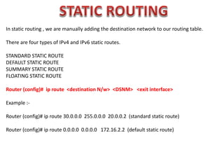 Cisco router basic | PPTX