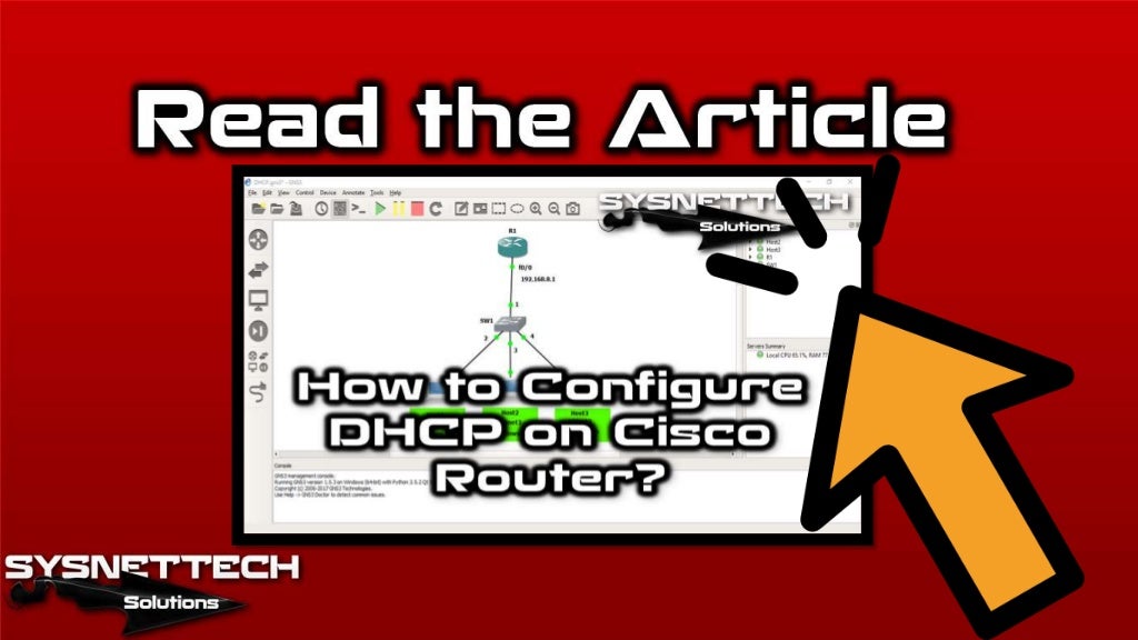 Cisco Router DNS Server Configuration Example Cisco Router DNS