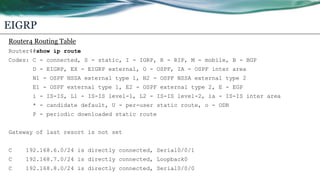 Cisco Router EIGRP Config | PPT
