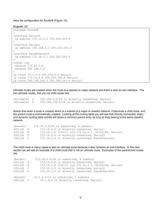 Understanding the Routing Table Structure | PDF