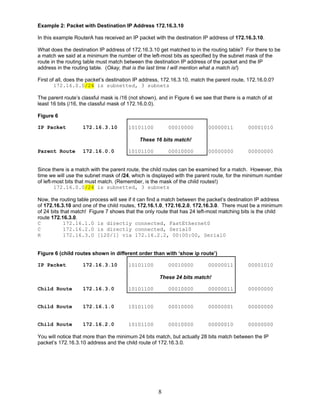 3964 Routing Example Cisco routingtable2 lookup | PDF