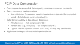 Deflate Data Compression SAN Extension Design and Solutions | PPTX