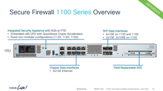 Modular Firewall Cisco Secure Firewall Platforms Deep Dive | PDF