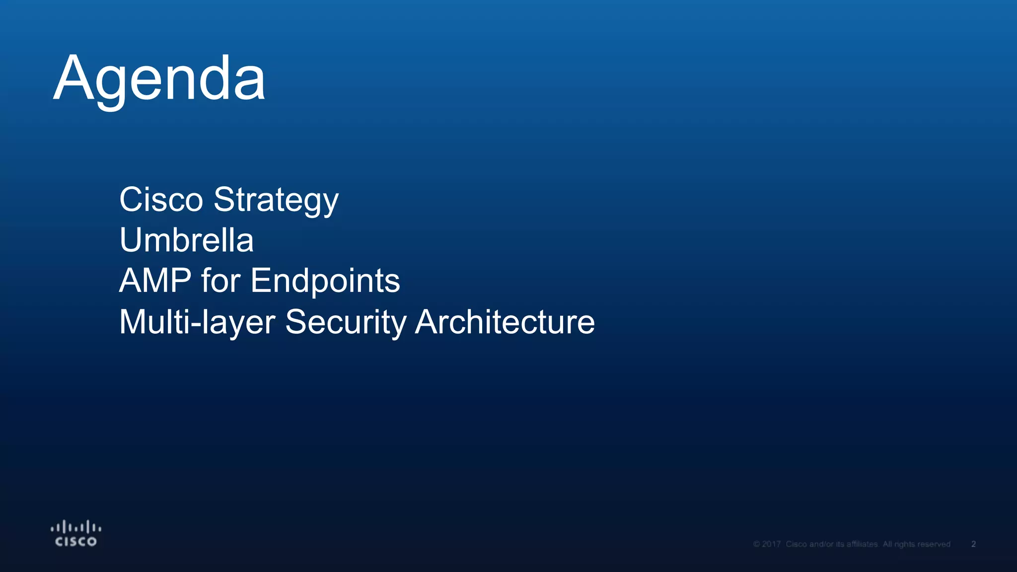 Cisco Security Presentation | PDF