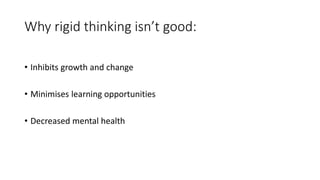 Self compassion and psychological flexibility | PPTX