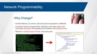 Cisco's Intent-Based Networking and the Journey to Software Defined ...
