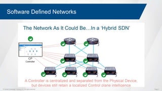 Cisco's Intent-Based Networking and the Journey to Software Defined ...