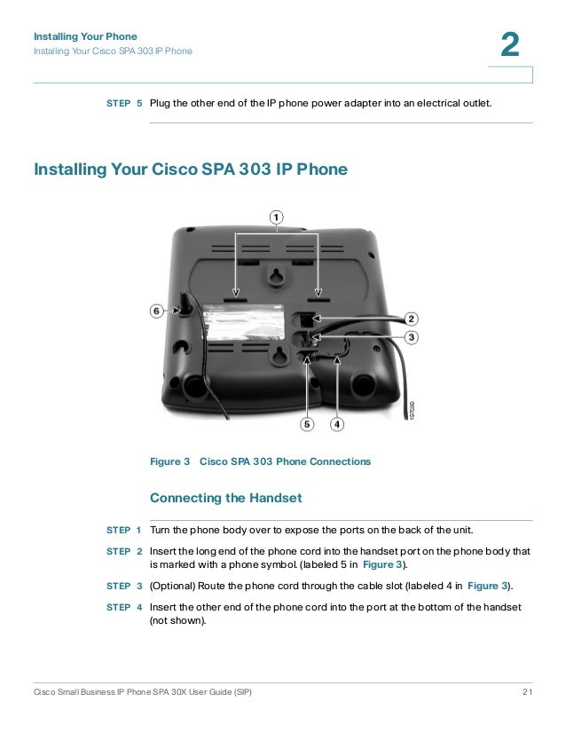 Cisco Spa303 Users Guide