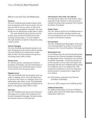 Cisco standards manual | PDF