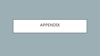 APPENDIX
 