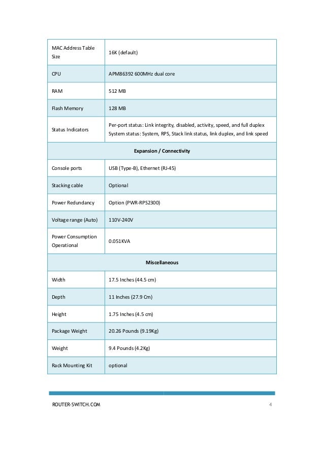 2960x datasheet
