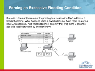 mac address flooding cisco