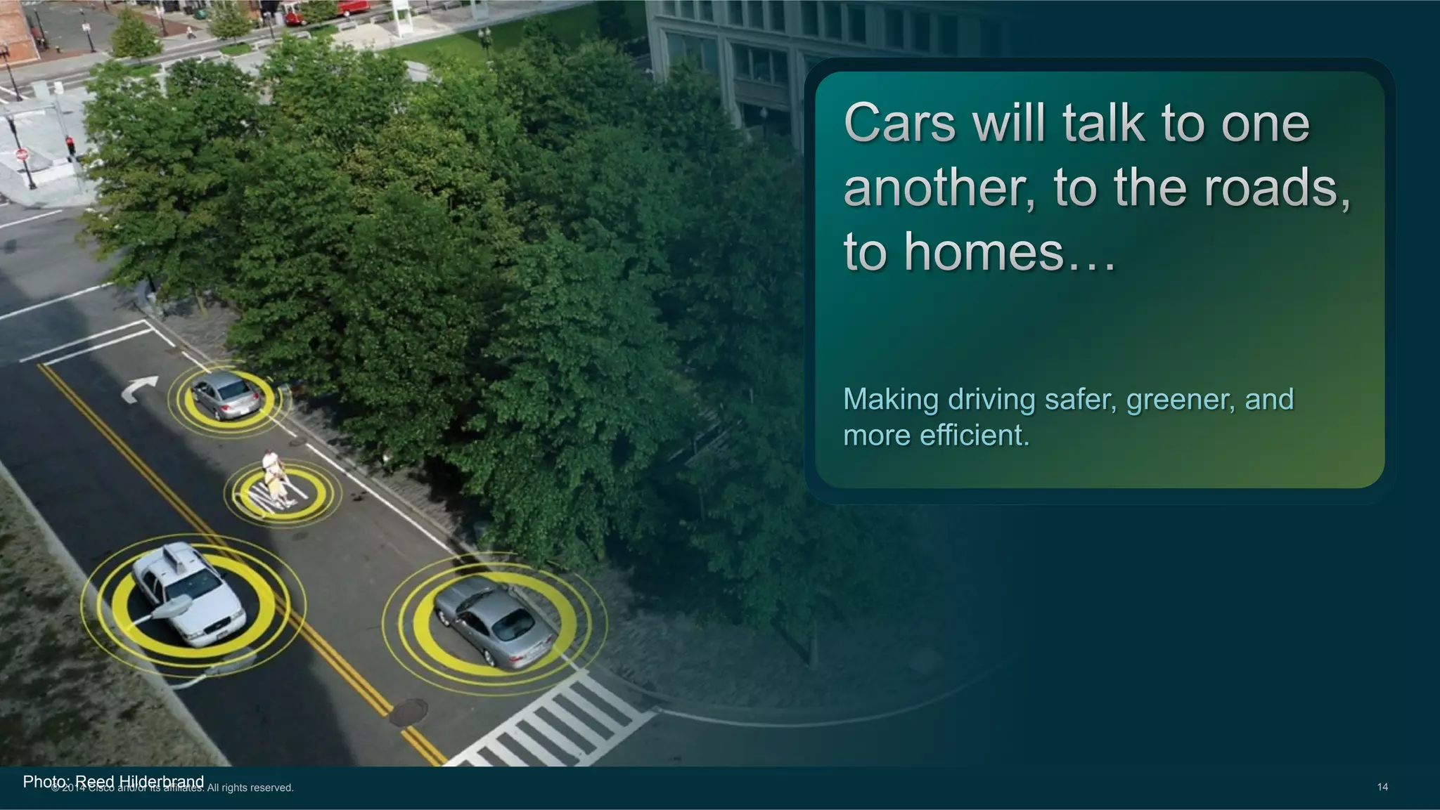 © 2014 Cisco and/or its affiliates. All rights reserved. 14Photo: Reed Hilderbrand
 