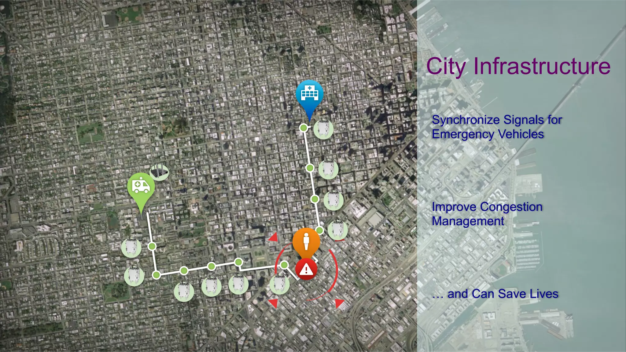 © 2014 Cisco and/or its affiliates. All rights reserved. 37
City Infrastructure
Synchronize Signals for
Emergency Vehicles
Improve Congestion
Management
… and Can Save Lives
 