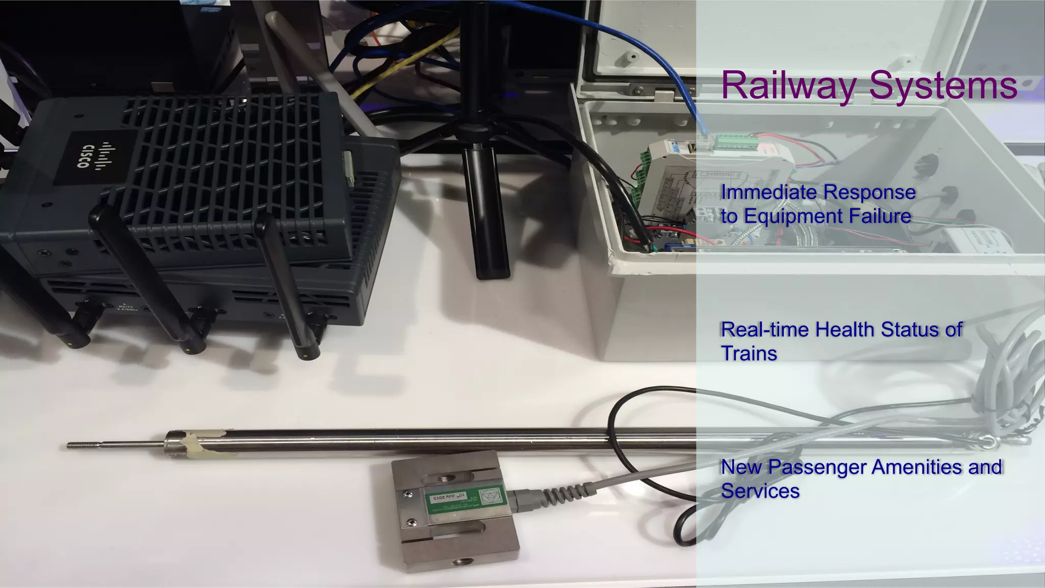 © 2014 Cisco and/or its affiliates. All rights reserved. 39
Railway Systems
Immediate Response
to Equipment Failure
Real-time Health Status of
Trains
New Passenger Amenities and
Services
 