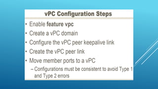 Cisco virtual port channel high level over view