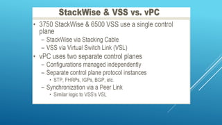 Cisco virtual port channel high level over view