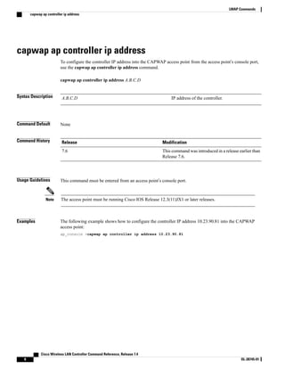 Cisco Wireless LAN Controller Command Reference, Release 7.4.pdf