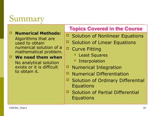 numerical analysis CISE301-Topic1.ppt