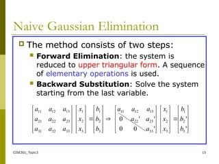 NUMERICAL ANALYSIS CISE301-Topic3.ppt