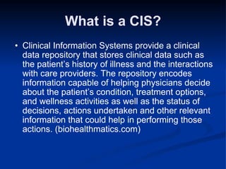 Cis group project | PPT