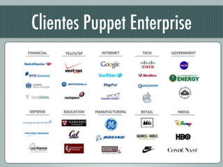 Clientes Puppet Enterprise
 