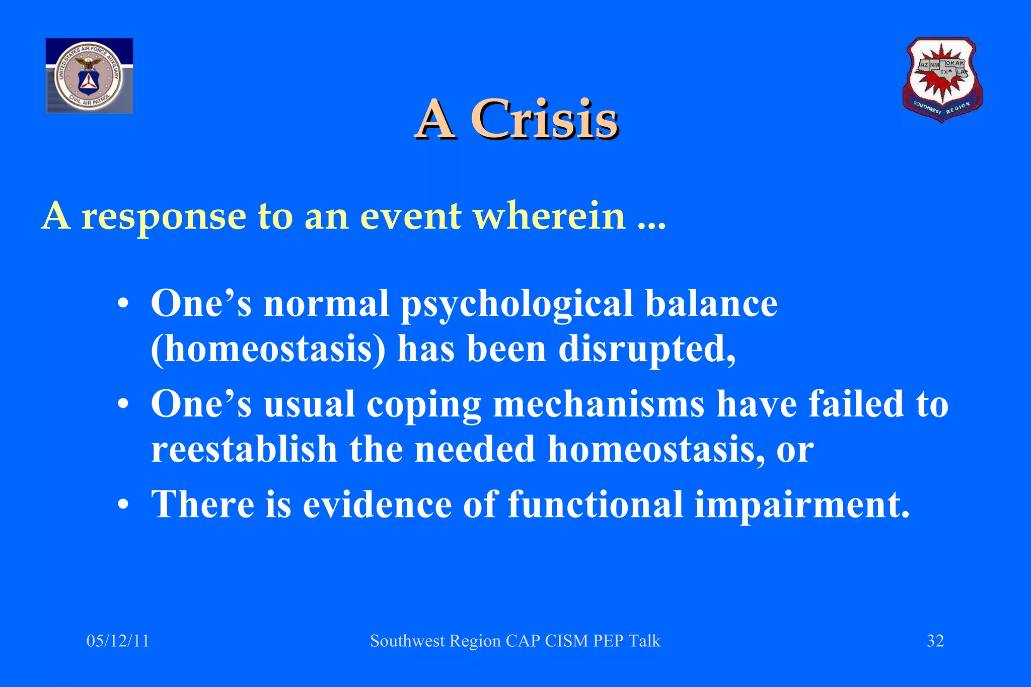 Critical Incident Stress Management | PPT