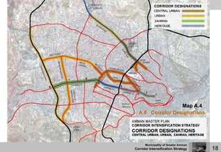 Corridor Intensification Strategy (CIS) | Amman Institute | PDF