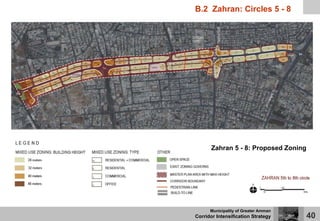B.2 Zahran: Circles 5 - 8




       Zahran 5 - 8: Proposed Zoning




      Municipality of Greater Amman
Corridor Intensification Strategy      40
 
