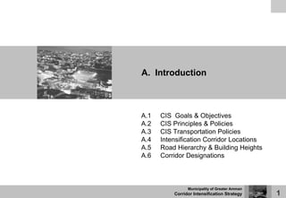 A. Introduction



A.1   CIS Goals & Objectives
A.2   CIS Principles & Policies
A.3   CIS Transportation Policies
A.4   In...