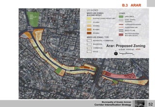 B.3 ARAR




          Arar: Proposed Zoning




      Municipality of Greater Amman
Corridor Intensification Strategy    ...