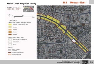Mecca - East: Proposed Zoning           B.8        Mecca – East




                                      Municipality of Greater Amman
                                Corridor Intensification Strategy     89
 
