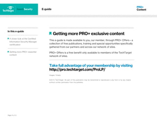 Page 8 of 8
Images; Fotalia
©2015 TechTarget. No part of this publication may be transmitted or reproduced in any form or by any means
without written permission from the publisher.
 