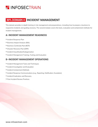 CISM Certification Course Content .pdf | Web Hosting | Internet
