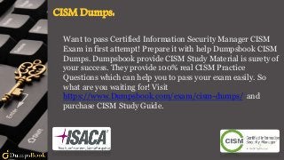 CISM Testengine