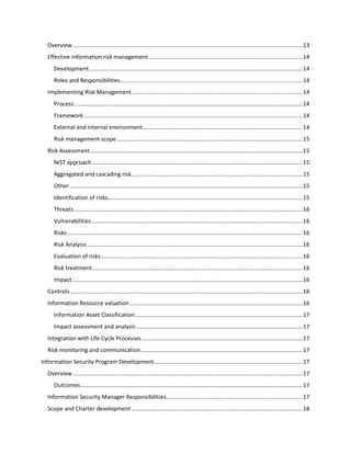 CISM Summary V1.0 | PDF
